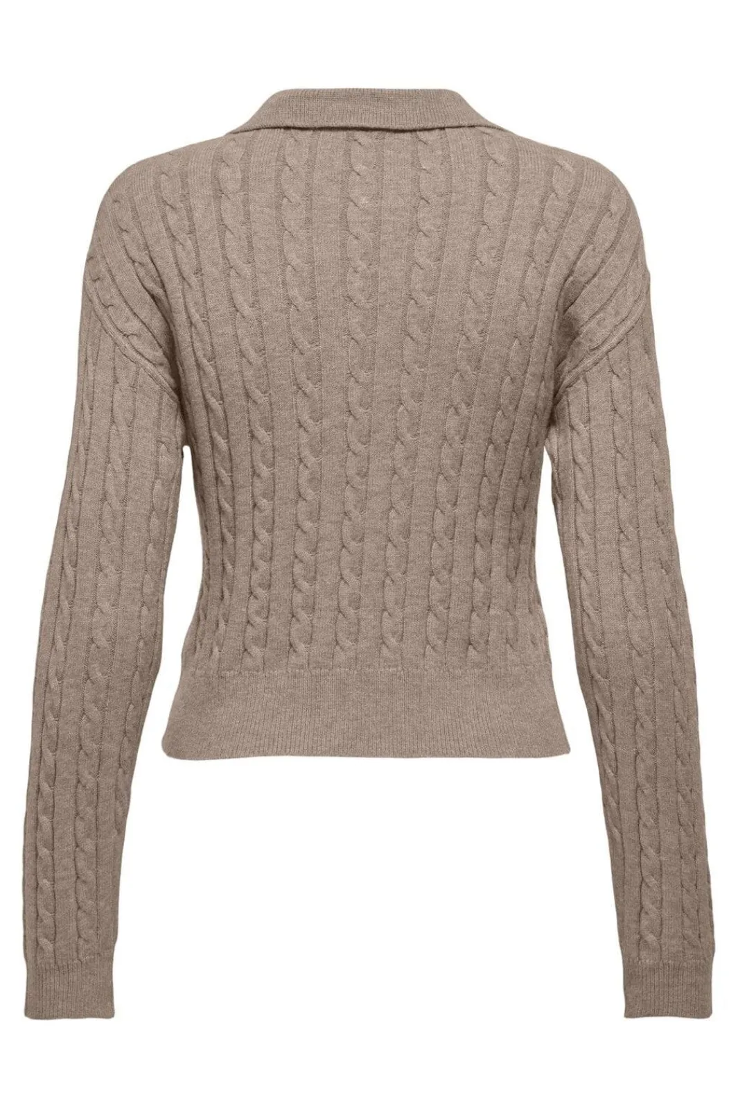 Best Onlkatia Ls Cable Polo Cc Knt Strik|Bluser & Skjorter