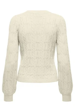 Outlet Onlkatia Ls Structure O-Neck Pull Cc Knt Strik|Bluser & Skjorter
