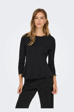 Outlet Onlkenya L/S Peplum Top Bluser & Skjorter