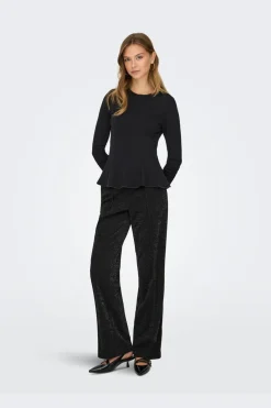 Outlet Onlkenya L/S Peplum Top Bluser & Skjorter