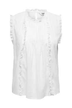 New Onlkieran S/L Emb Shirt Bluser & Skjorter