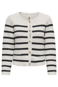 Only Cardigans|Ammevenligt Tøj<Onllaura Life Ls O-Neck Cardigan Cc Knt