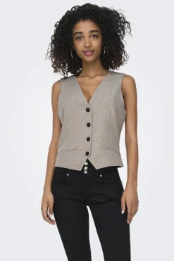 Only Veste<Onllinda S/L Mel Fit Waistcoat Tlr