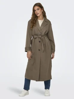 Only Overtøj & Jakker<Onlline X-Long Trenchcoat