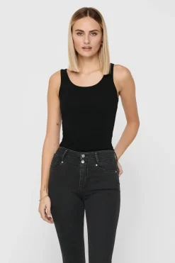 Sale Onllive Love S/L Long Tank Top T-Shirts & Toppe