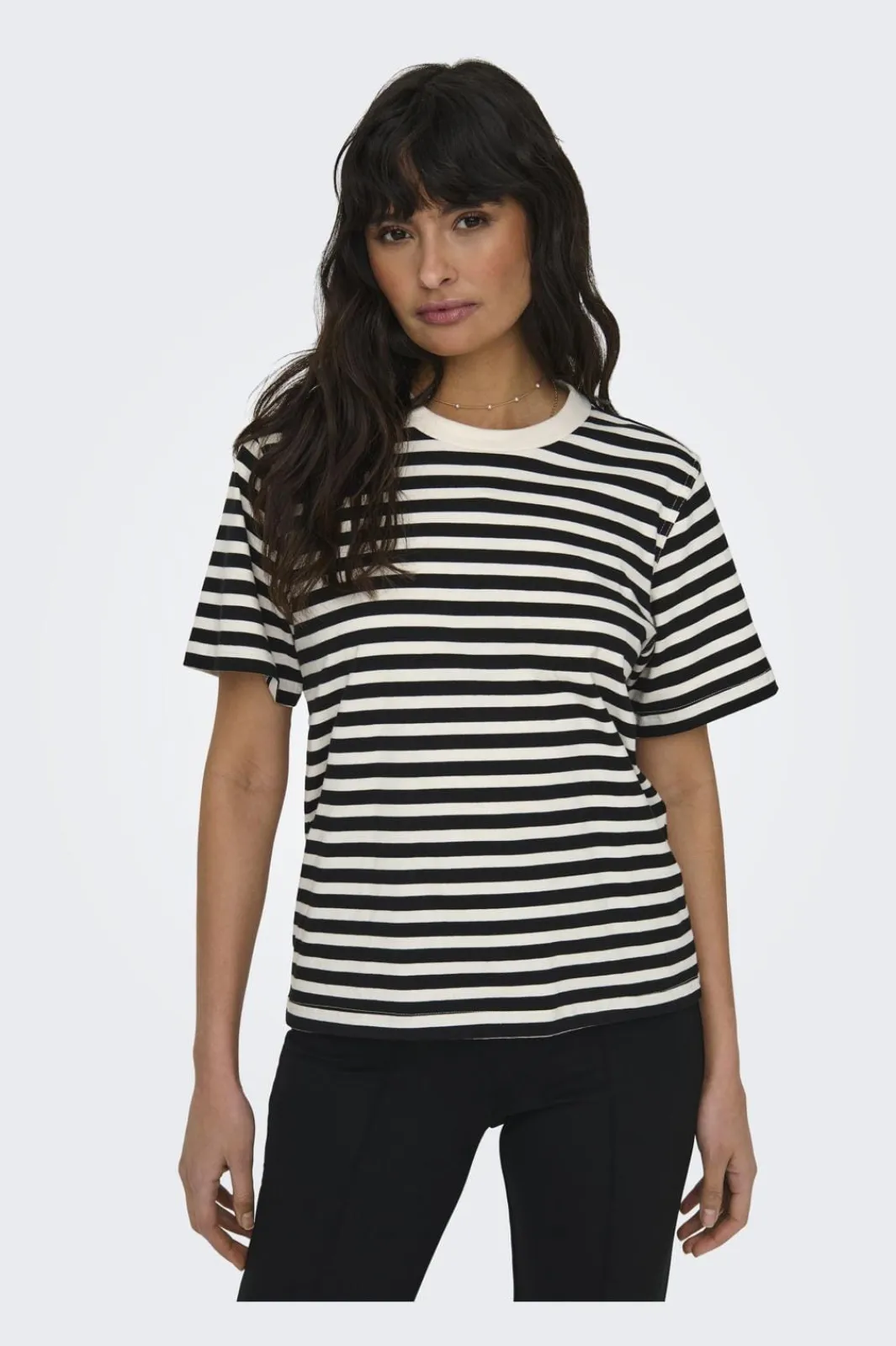 Only T-Shirts & Toppe<Onllivina S/S Stripe Tee