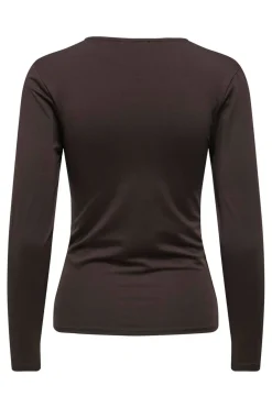 Sale Onllone Life L/S Knot Top Bluser & Skjorter