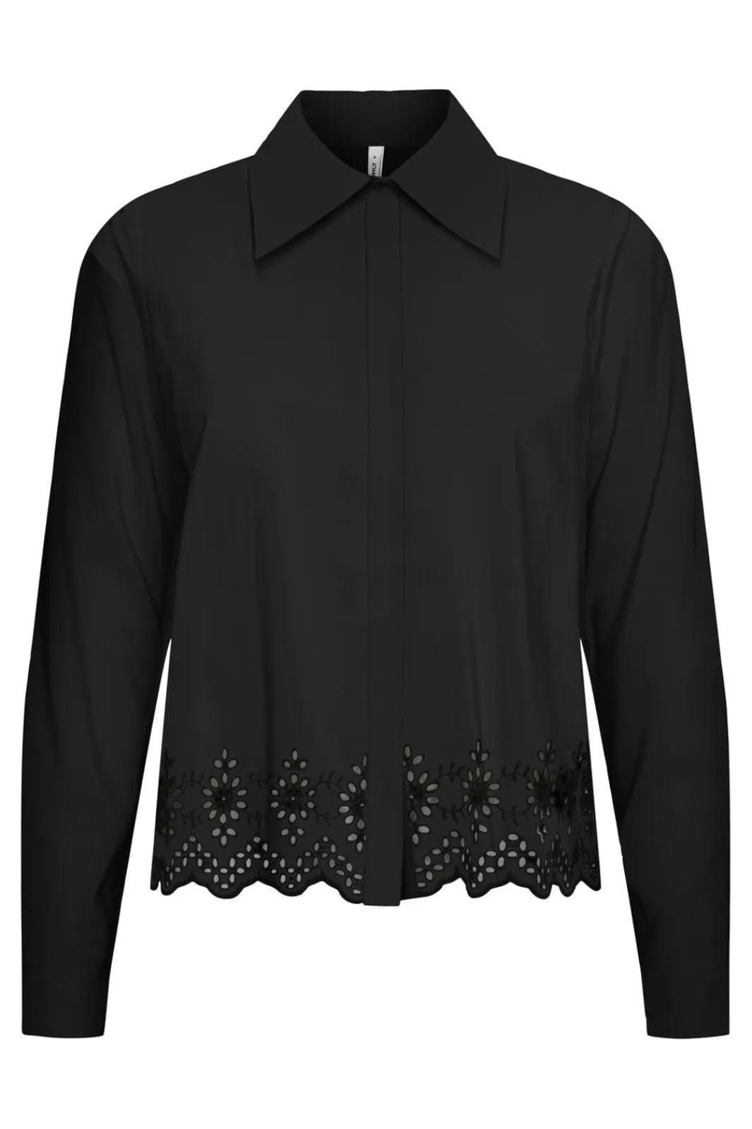 Hot Onllou Life Emb L/S Shirt Bluser & Skjorter|Ammevenligt Tøj