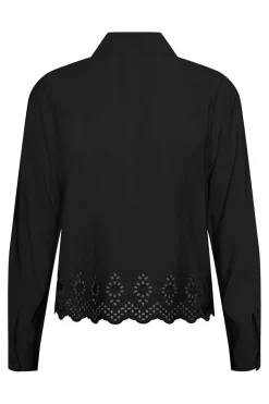 Hot Onllou Life Emb L/S Shirt Bluser & Skjorter|Ammevenligt Tøj