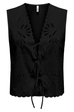Onllou Life Emb S/L Tie Vest Veste