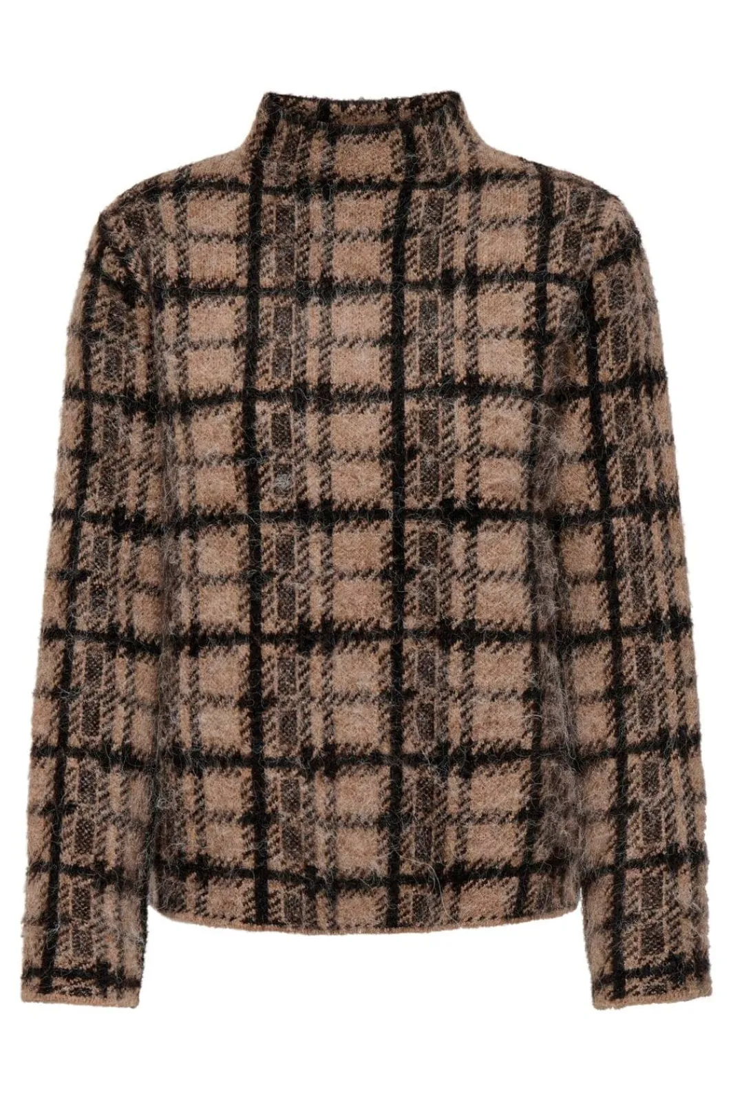 Hot Onllouise Ls Highneck Knt Strik|Bluser & Skjorter