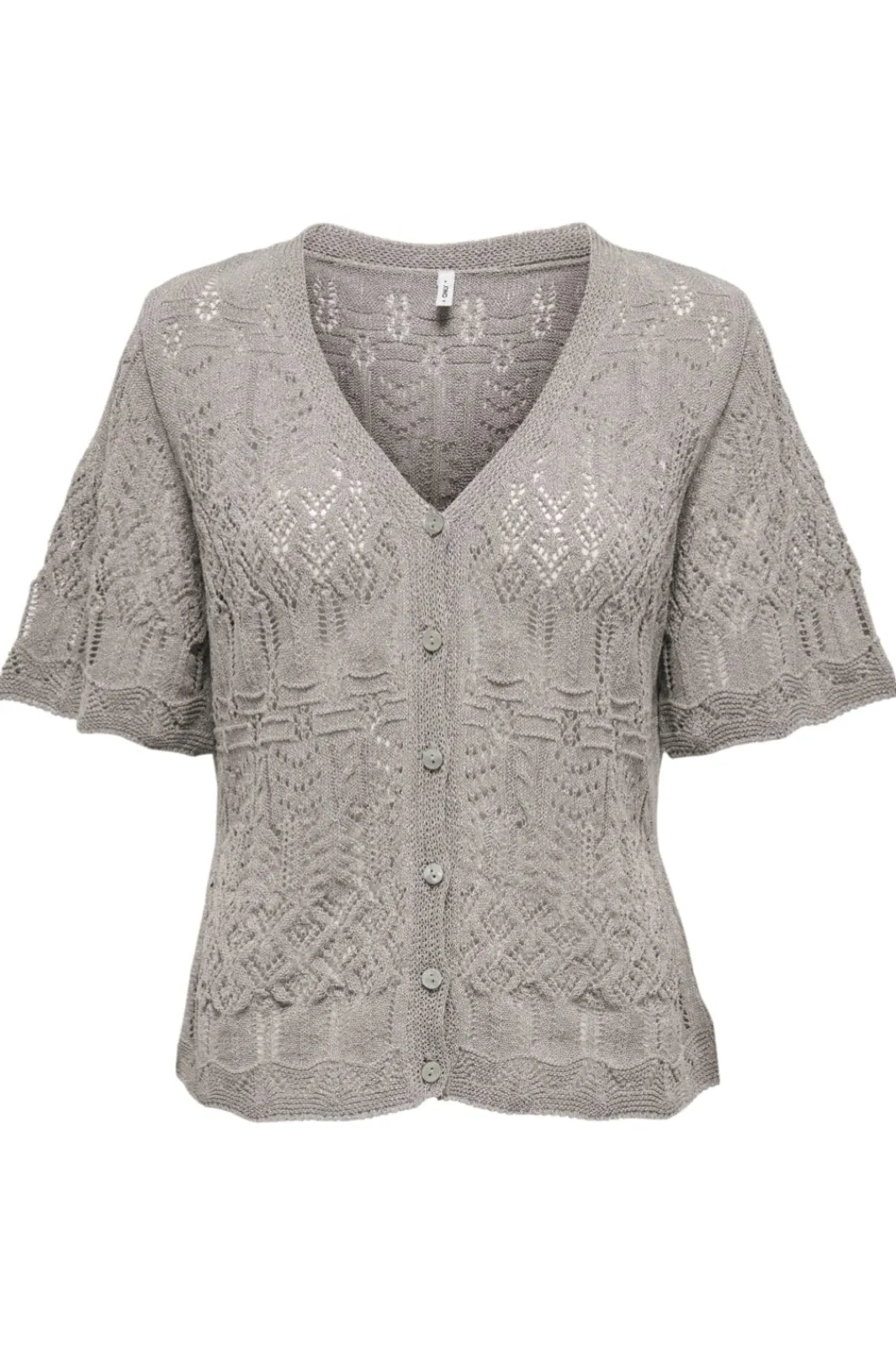 Online Onllovely Ss Glitter Button Top Knt T-Shirts & Toppe|Ammevenligt Tøj