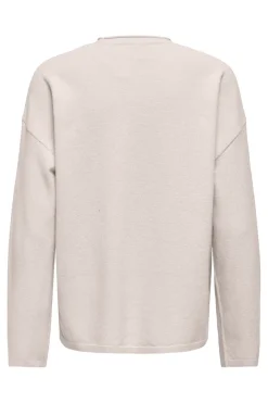 Only Strik|Bluser & Skjorter<Onlloyal Amalio Ls O-Neck Knt