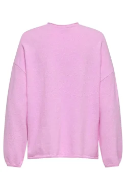 Only Strik|Bluser & Skjorter<Onlloyal Amalio Ls O-Neck Knt