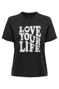 Sale Onllucy Reg S/S Stud Top Box Cc T-Shirts & Toppe