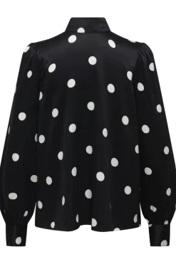 Best Onllydia L/S Satin Bow Shirt Bluser & Skjorter