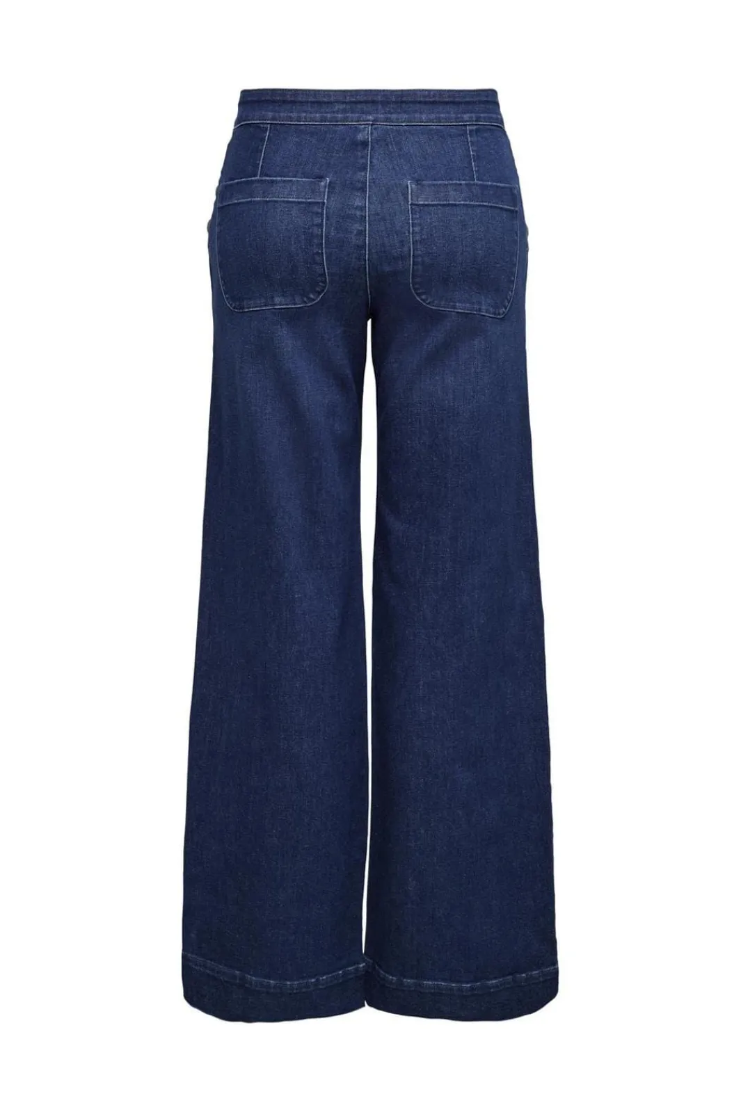 Onlmadison Button Wide Gen533Noos Bukser, Jeans & Leggings