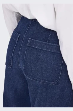 Onlmadison Button Wide Gen533Noos Bukser, Jeans & Leggings