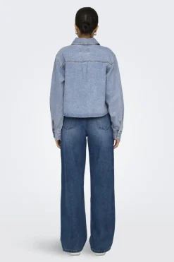 New Onlmaggiemay L/S Rhinest Shirt Bluser & Skjorter|Ammevenligt Tøj
