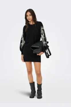 Only Kjoler<Onlmagnolia Ls Detail Dress Knt