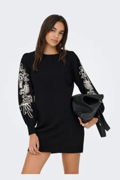 Only Kjoler<Onlmagnolia Ls Detail Dress Knt
