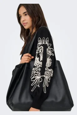Only Kjoler<Onlmagnolia Ls Detail Dress Knt