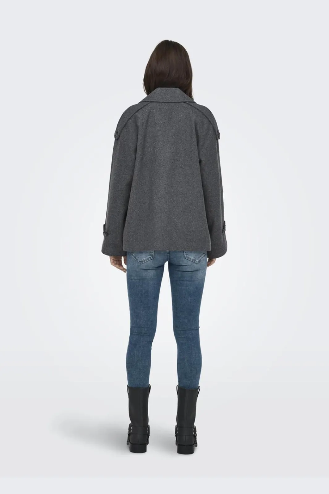 Clearance Onlmaisy Short Wool Life Trench Nc Overtøj & Jakker