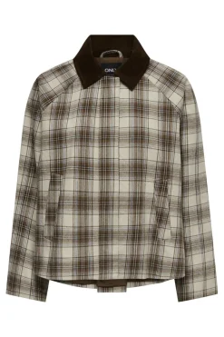 Only Overtøj & Jakker<Onlmanilla Check Jacket