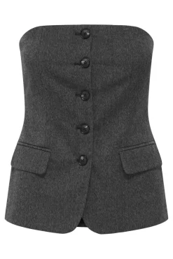 Clearance Onlmarnie S/L But Tube Waistcoat Tlr T-Shirts & Toppe