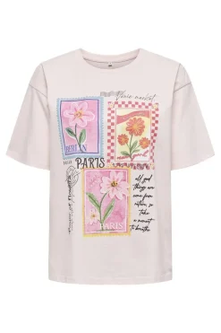 Best Onlmaya Flower S/S Tee Box T-Shirts & Toppe