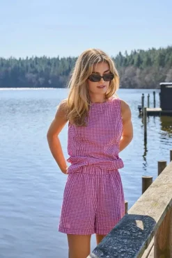 Outlet Onlmaye Check Shorts Sæt 🛍️|Shorts