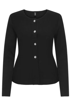 Only Cardigans|Ammevenligt Tøj<Onlmelli Ls O-Neck Button Cardi Knt