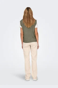Best Onlmelody Sl Embroidery O-Neck Knt Veste