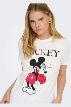 Only T-Shirts & Toppe<Onlmickey Reg S/S Valentine Lux