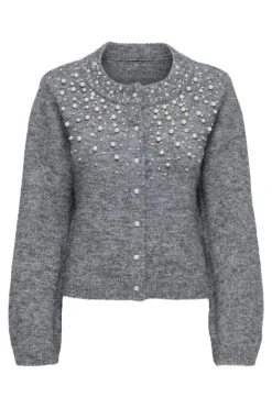 Clearance Onlmiggie Ls O-Neck Pearl Cardi Knt Cardigans|Ammevenligt Tøj