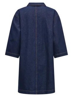 Only Kjoler<Onlmiles 3/4 Zip Dress Gua