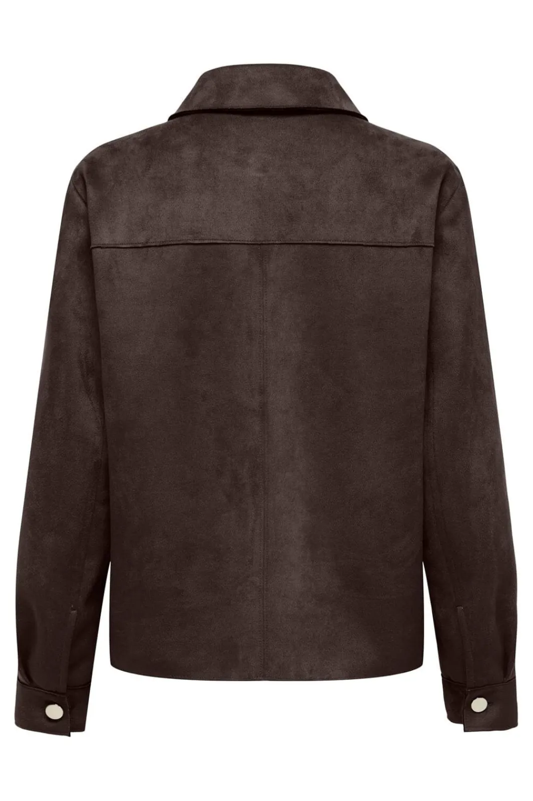 Hot Onlmira L/S Faux Suede Shirt Bluser & Skjorter|Ammevenligt Tøj