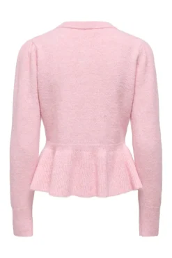 Only Cardigans|Ammevenligt Tøj<Onlmonique Life Ls Peplum Cardi Knt