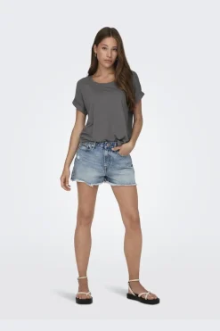 Only T-Shirts & Toppe<Onlmoster S/S O-Neck Top