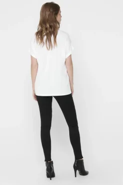 Clearance Onlmoster S/S O-Neck Top T-Shirts & Toppe