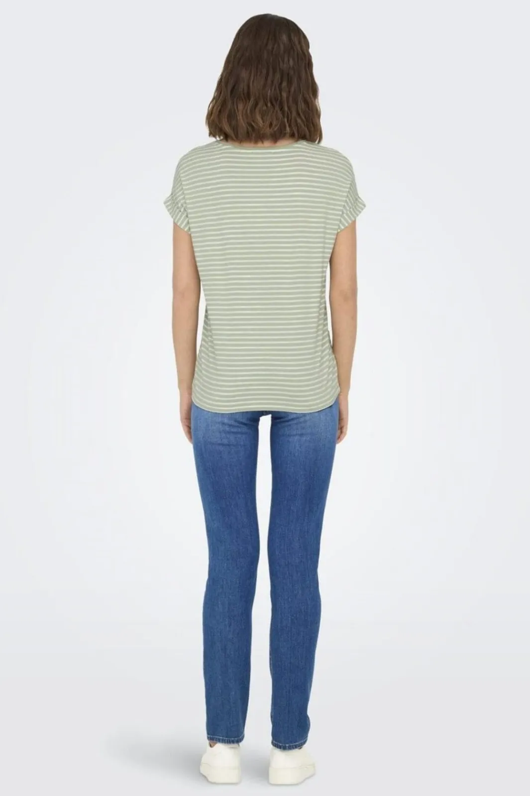 Only T-Shirts & Toppe<Onlmoster Stripe S/S O-Neck Top