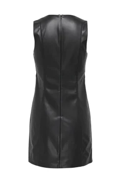Only Kjoler<Onlnelly Faux Leather Dress