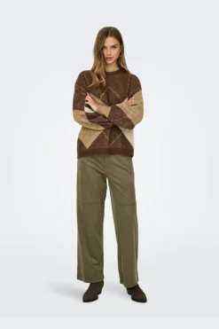 Best Onlnoeme Life Ls Jq O-Neck Nca Knt Strik|Bluser & Skjorter