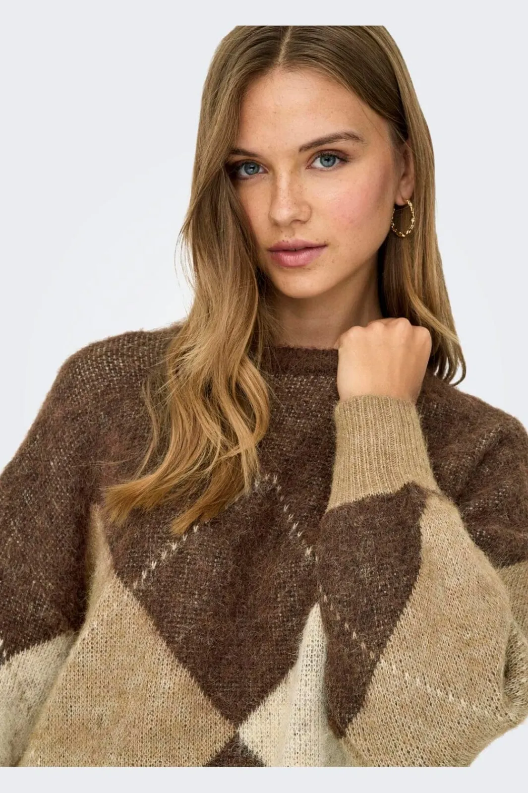 Best Onlnoeme Life Ls Jq O-Neck Nca Knt Strik|Bluser & Skjorter