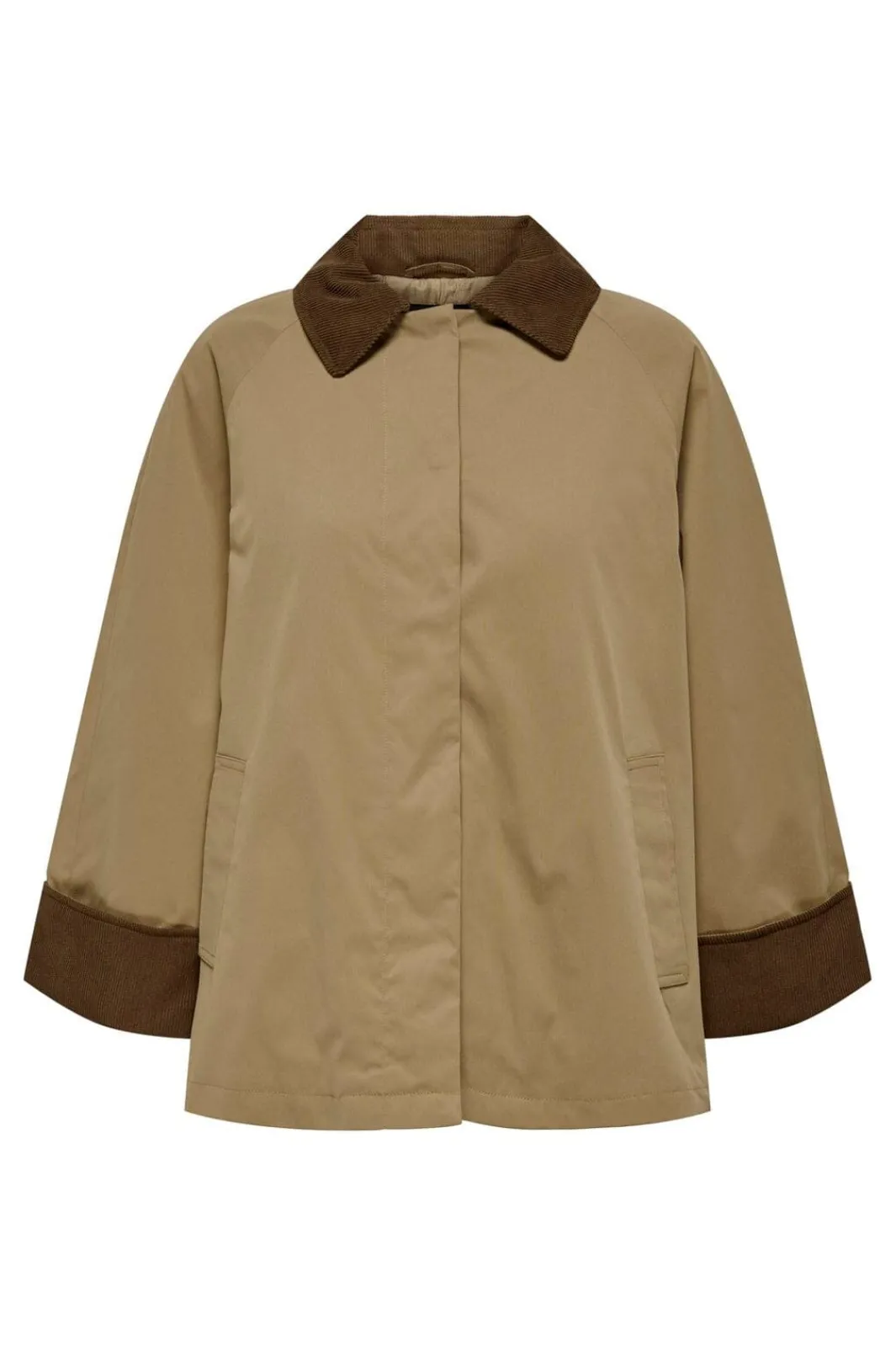 Outlet Onlorchid Mix Cordoroy Parka Coat Overtøj & Jakker