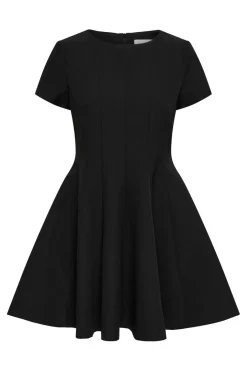 Only Kjoler<Onlorleen Life S/S Peplum Dress Tlr Ox