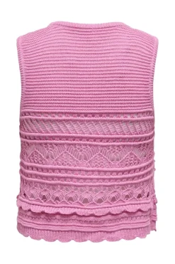 Only T-Shirts & Toppe<Onlpaula Sl O-Neck Top Knt