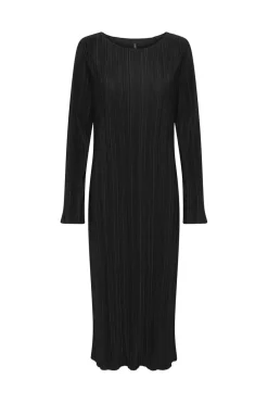 Only Kjoler<Onlpery L/S Long Dress Boat Neck