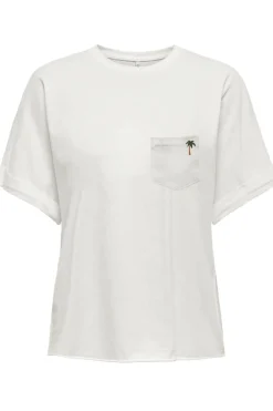 Only T-Shirts & Toppe<Onlpetrea Life S/S Summer Top