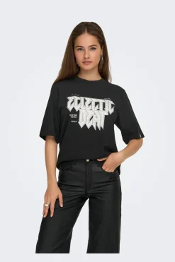 Only T-Shirts & Toppe<Onlpuri Life S/S Top Box Pri
